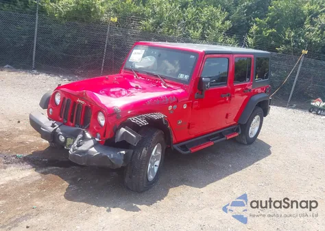 2015 Jeep Wrangler Unlimited Sport z USA, uszkodzony, nr VIN 1C4HJWDG3FL751322